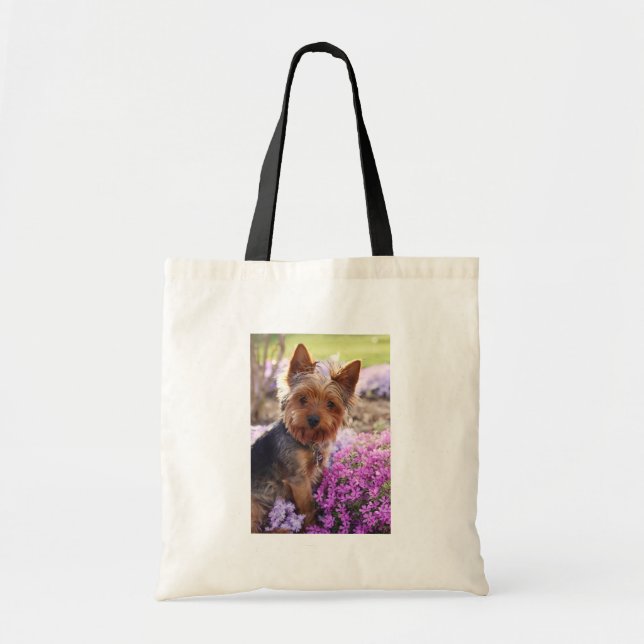 Bolso De Tela Yorkshire Terrier (Frente)
