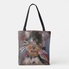 Bolso De Tela Yorkshire Terriers
