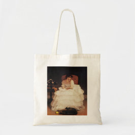 Bolso De Tela Young Woman Reading Painting