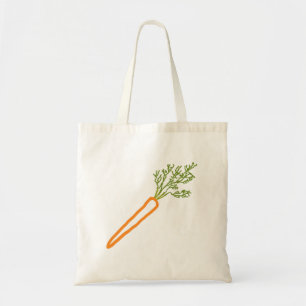 Bolso De Tela Zanahoria
