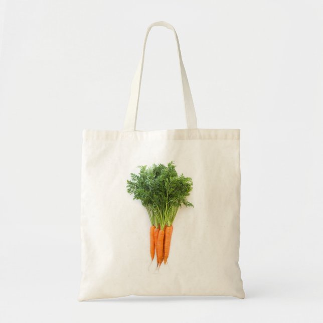 Bolso De Tela Zanahorias (Frente)