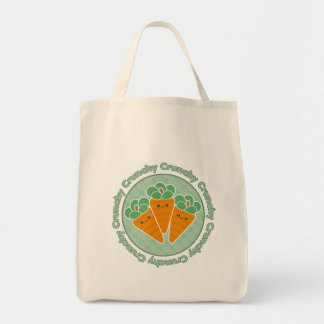 Bolso De Tela Zanahorias crujientes Kawaii