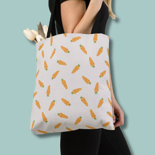 Bolso De Tela Zanahorias Patrón de vegetal
