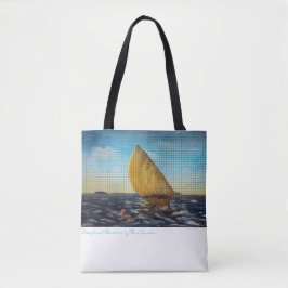 Bolso De Tela Zanzibars Dhow 4-6 - Artist - Max Zaxster