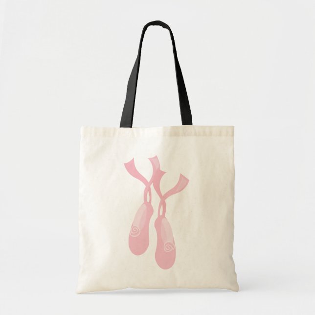 Bolso De Tela Zapatillas de ballet (Frente)