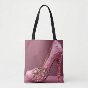 Bolso De Tela Zapato de moda del diseñador de tacones altos