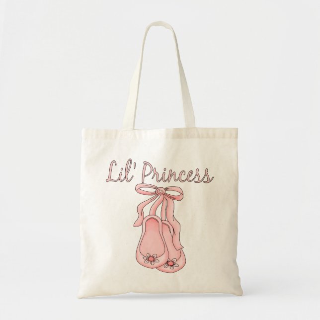 Bolso De Tela Zapatos 1 de la princesa ballet   de Lil (Frente)