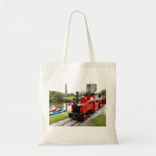 Bolso De Tela Zebedee steam engine at Lappa Valley
