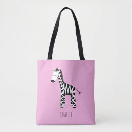 Bolso De Tela Zebra