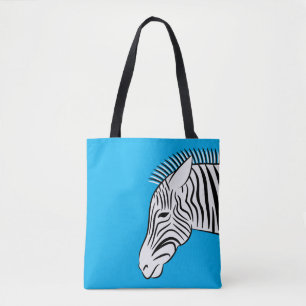 Bolso De Tela Zebra
