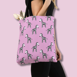 Bolso De Tela Zebra
