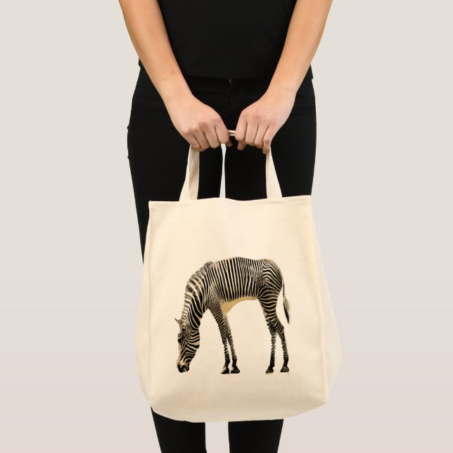 Bolso De Tela Zebra Bag (Anverso (producto))