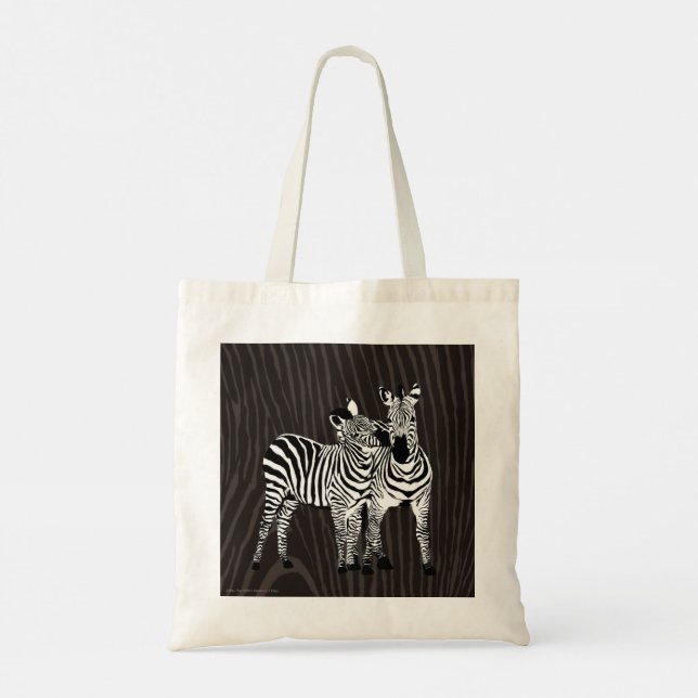 Bolso De Tela Zebra Play (Reverso)