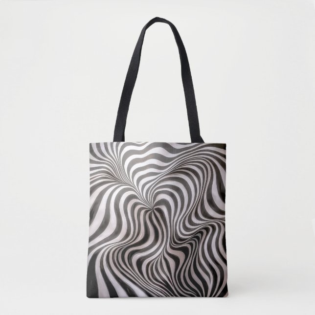 Bolso De Tela Zebra rock!  (Anverso)