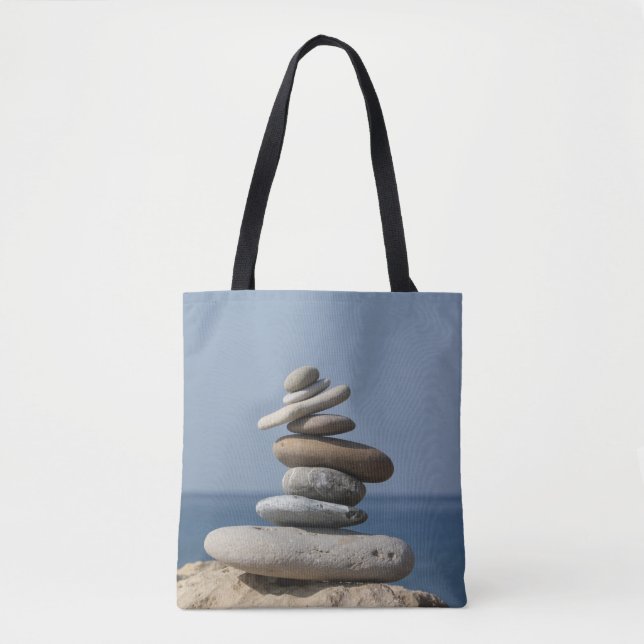 Bolso De Tela Zen Balance New Age Tote Bag (Anverso)