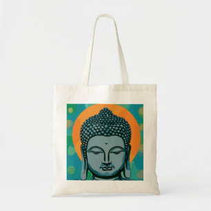 Bolso De Tela Zen Buddha Head