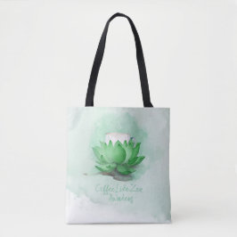 Bolso De Tela Zen de café