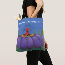 Bolso De Tela Zen Ladybug