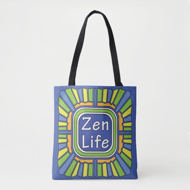 Bolso De Tela Zen Life para mí (Anverso)