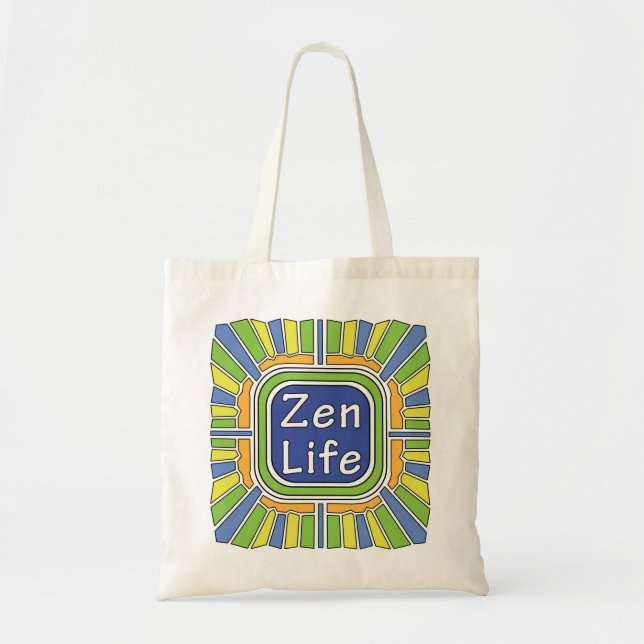 Bolso De Tela Zen Life para mí (Frente)