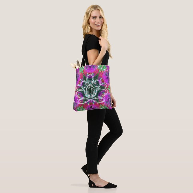 Bolso De Tela Zen Lotus (Puesto)