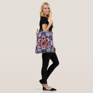 Bolso De Tela Zen Lotus de la incandescencia