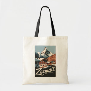 Bolso De Tela Zermatt Suiza Viaje al arte
