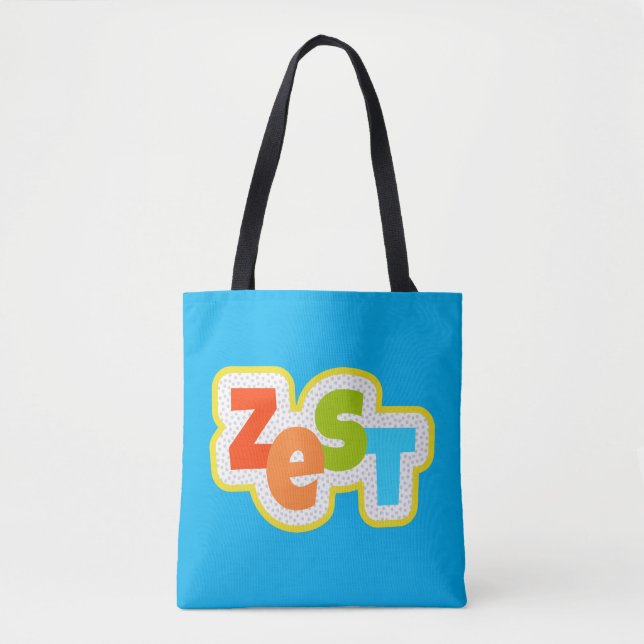 Bolso De Tela Zest (Anverso)