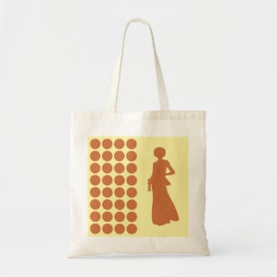Bolso De Tela Zest Cream Neutral Dots Fashion Silhouette