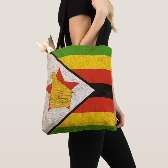 Bolso De Tela Zimbabue (Detalle)