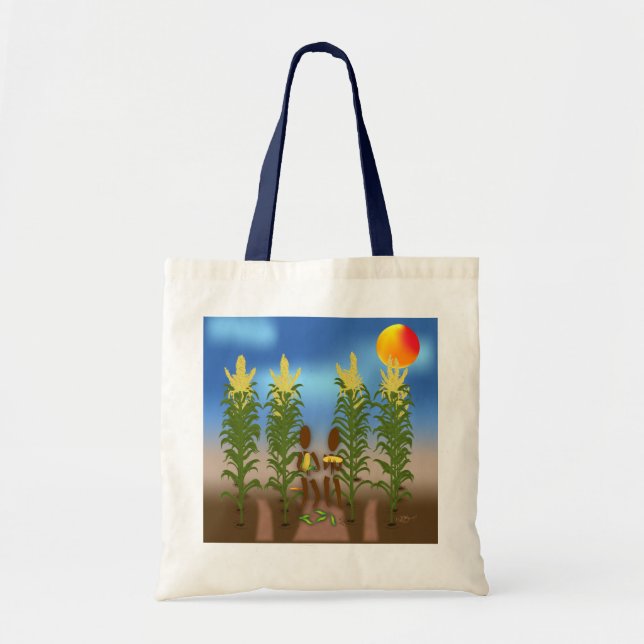 Bolso De Tela Zinglees ~ Corn (Frente)