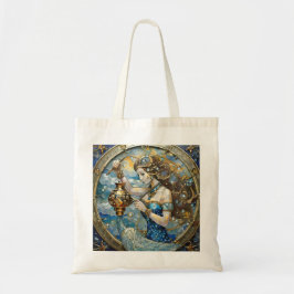 Bolso De Tela Zodiac - Aquarius El Aguador