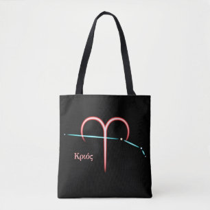 Bolso De Tela Zodiac Constellation Aries Tote Bag