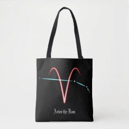 Bolso De Tela Zodiac Constellation Aries Tote Bag