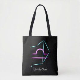 Bolso De Tela Zodiac Constellation Libra Tote Bag