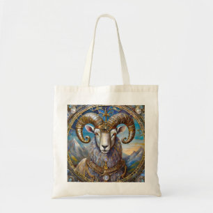Bolso De Tela Zodiaco - Aries The Ram
