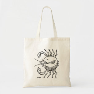 Bolso De Tela Zodiaco: Cáncer, 1482
