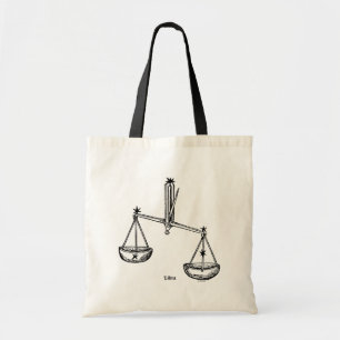 Bolso De Tela Zodiaco: Libra, 1482