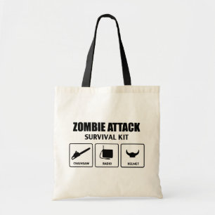 Bolso De Tela Zombie Attack Survival Bag