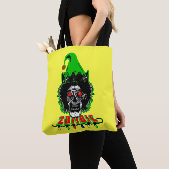 Bolso De Tela Zombie - Elf (Detalle)