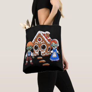 Bolso De Tela Zombie Hansel y Gretel