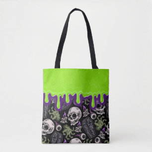 Bolso De Tela Zombie Lodge