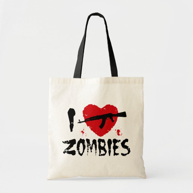 Bolso De Tela Zombies (Frente)