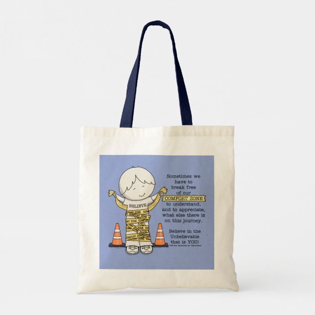 Bolso De Tela Zona de confort (Reverso)