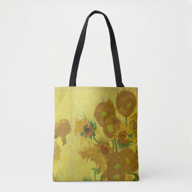 Bolso De Tela Zonnebloemen (Van Gogh) (Anverso)