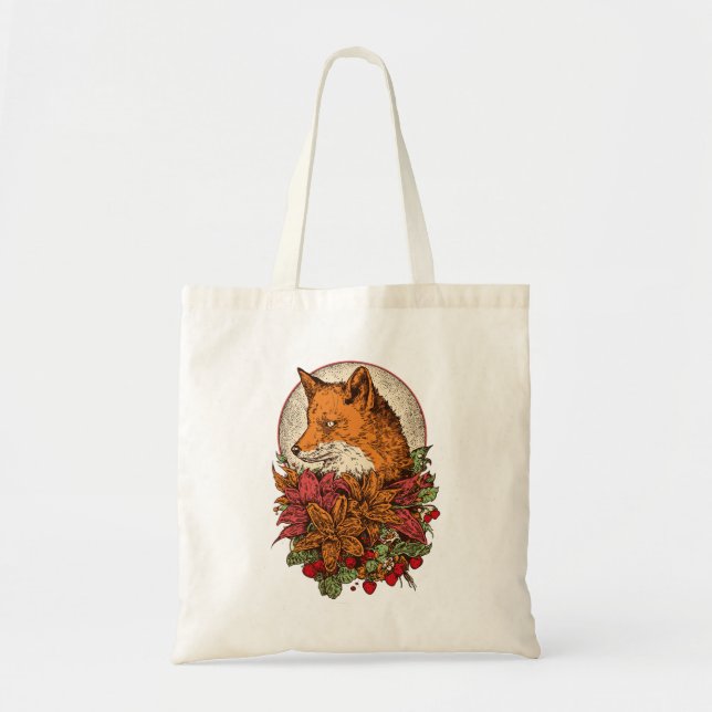 Bolso De Tela Zorro (Frente)