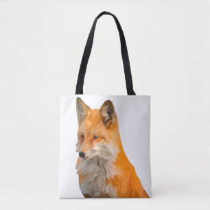 Bolso De Tela Zorro melancólico