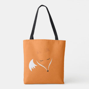 Bolso De Tela Zorro rojo