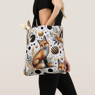 Bolso De Tela Zorro suave y puntos impecables