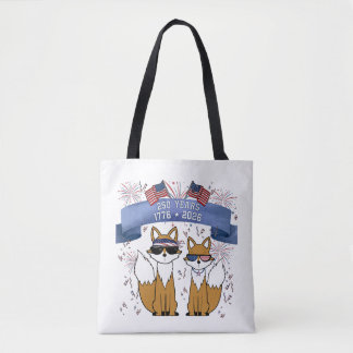 Bolso De Tela Zorros geniales del 250 aniversario